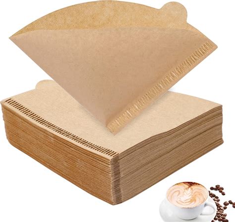 200 Pieces Coffee Filter Papers, 4.1x 5.5 Inch Disposable Filter Papers ...