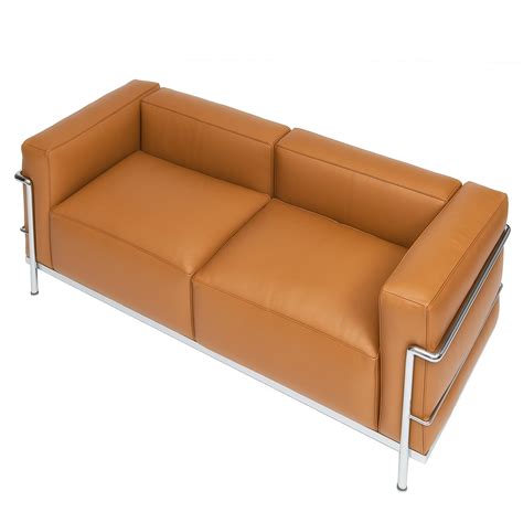 Le Corbusier Two-seat sofa LC3 - Classicfactory24