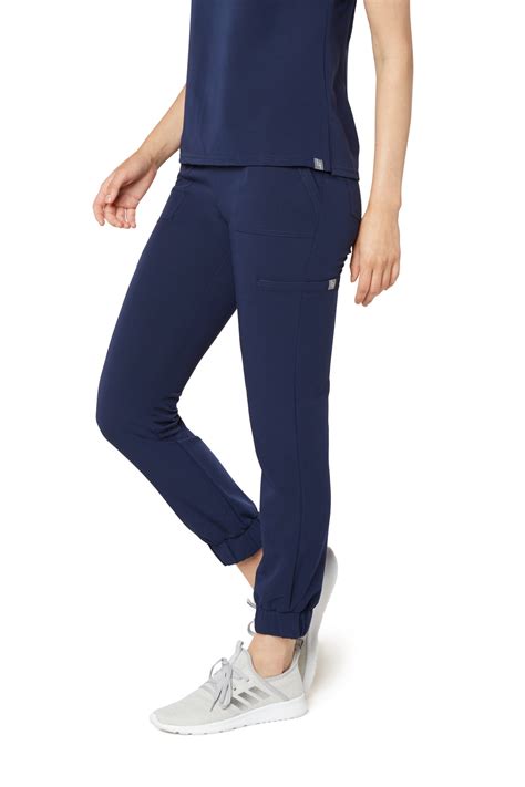Women's Jogger Scrub Pant - Navy Blue - Body Intelligence
