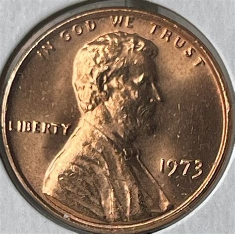 1973-P Lincoln Memorial Cent ~ Brilliant Uncirculated Condition - For ...