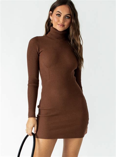 Kmart Brown Knit Dress at Paul Nichols blog