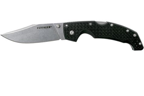 Cold Steel Voyager Large 29AC, plain edge AUS10A, clip point ...