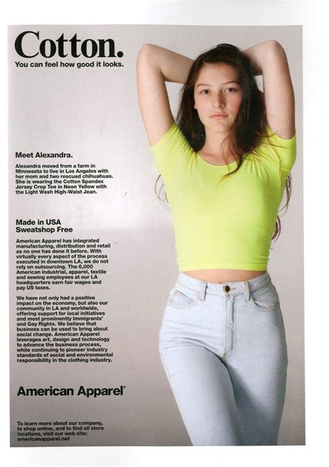 Cotton by #AmericanApparel #Cotton #advertisement | American apparel ad ...