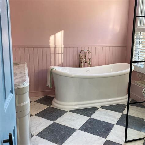 This colour-drenched bathroom makeover was inspired by Miami | Ideal Home