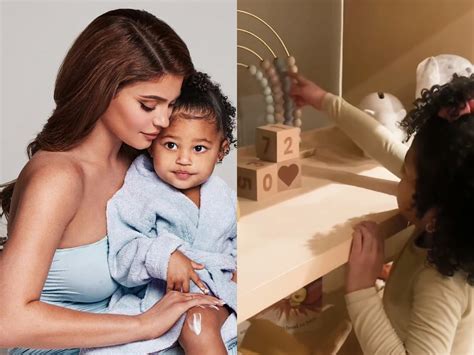 Kylie Jenner's first-born Stormi gives Room Tour of Baby Brother Wolf's Nursery - All the ...