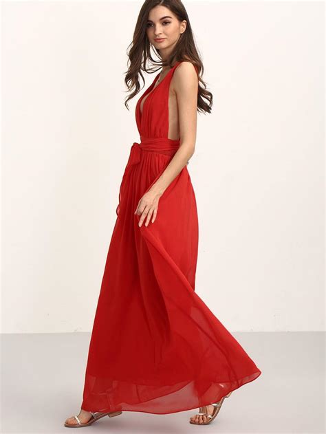 Sleeveless Red Maxi Dress at Nancy Green blog
