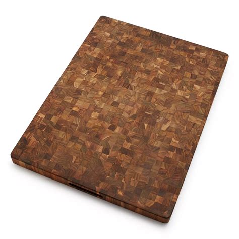 Teakhaus Reversible Teak End-Grain Cutting Board | Sur La Table