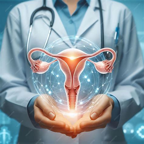 Doctor analyzes hysterosalpingography to detect problems in the fallopian tubes and uterus ...