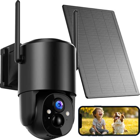Amazon.com : YUPBOE Security Cameras Wireless Outdoor Solar: Battery Cameras for Home Security ...