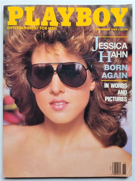 JESSICA HAHN November 1987 PLAYBOY Magazine KELLY McGILLIS / PAM STEIN ...
