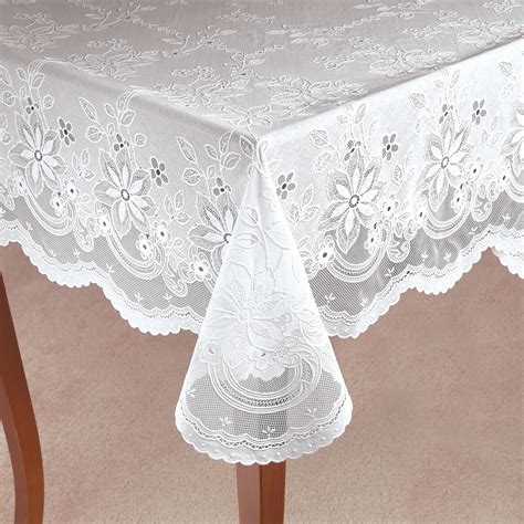 Vinyl Lace Tablecloth - Vinyl Lace Tablecloth - Miles Kimball