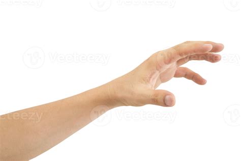 Man hand gesture isolated. 10870428 PNG