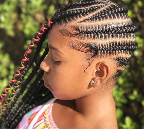 Side Braid Hairstyles For Black Hair Little Girl at Noah Stretch blog