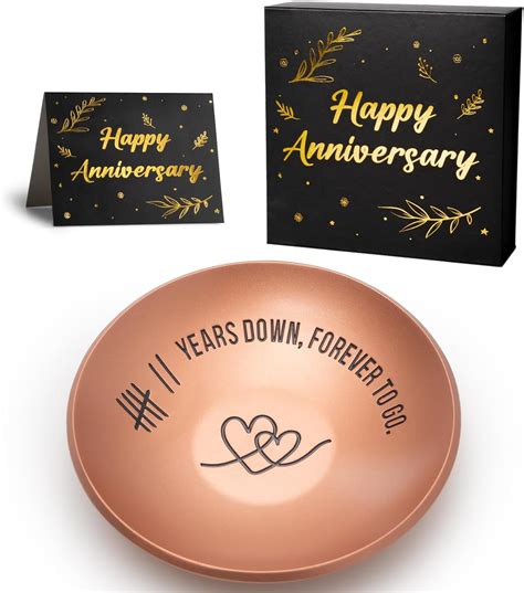 Amazon.com: PuGez 7 Year Anniversary Copper Gifts for Her/Him, 7th ...
