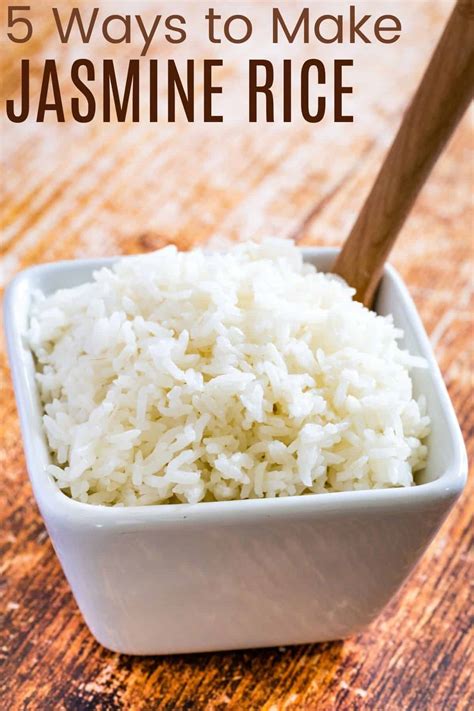 Jasmine Rice Recipe
