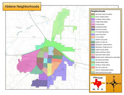 Abilene Metropolitan Planning Organization (MPO) - Maps