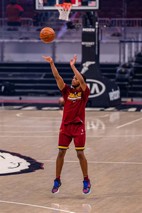 Download Basketball Player Shooting Practice.jpg Wallpaper | Wallpapers.com