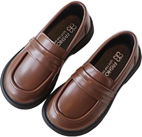 Amazon.co.jp: Wolcakyue Formal Shoes, Boys, Girls, Kids, Dress, Shoes ...