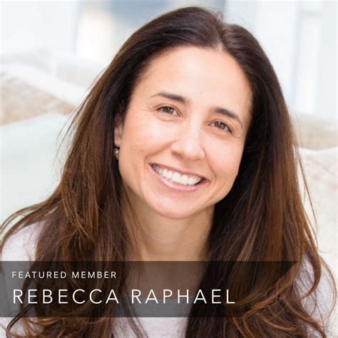 The Second Shift Featured Member: Rebecca Raphael | The Second Shift