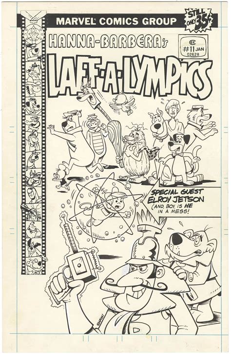 Original Comic Art by Laff Lympics 11 Cover | Nostalgic Investments