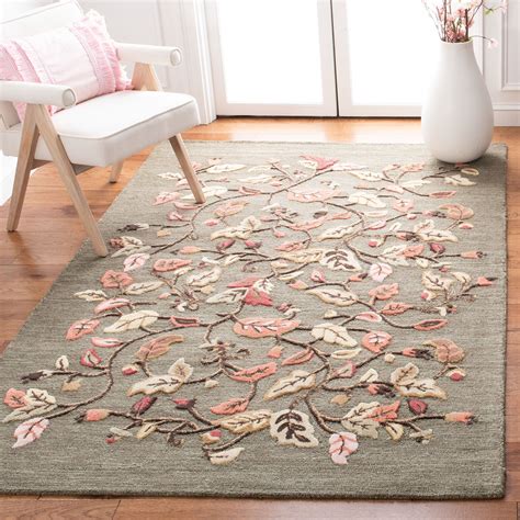 Martha Stewart by SAFAVIEH Autumn Woods Wool/ Viscose Rug | Area rugs ...