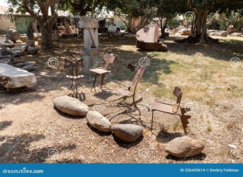 Exhibits Made from the Remains of Iron, Made by Craftsmen Living in ...