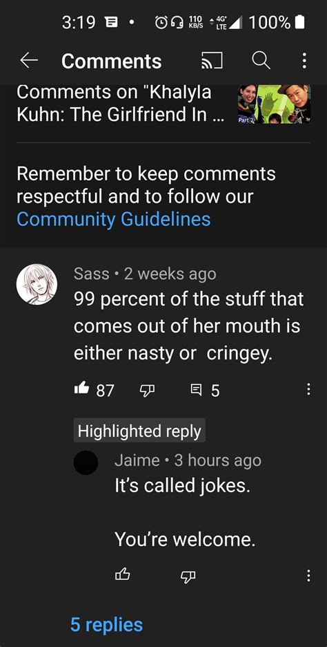 1 of Khalylas humorless simps smh : r/khalyla