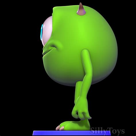 🎬 Mike Wazowski - Monsters, Inc.・ 3D File for 3D printing・Cults