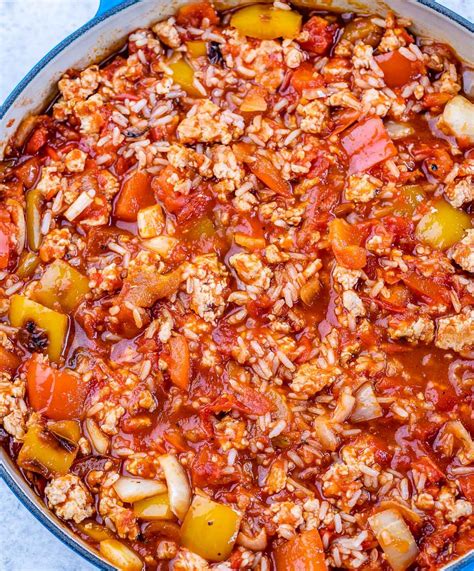 Unstuffed bell pepper skillet – Artofit