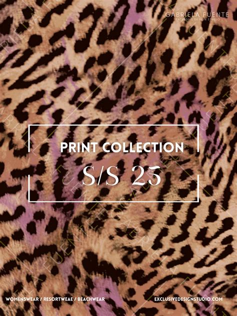 Print Trend S/S 2025 - Leopard Print | Print design trends, Print ...