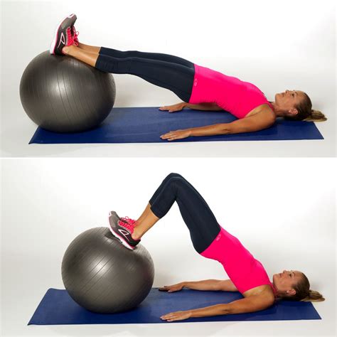 Lying Hamstring Curl | Butt-Toning Exercises For Glutes | POPSUGAR ...