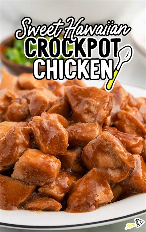 Sweet Hawaiian Crockpot Chicken - Spaceships and Laser Beams