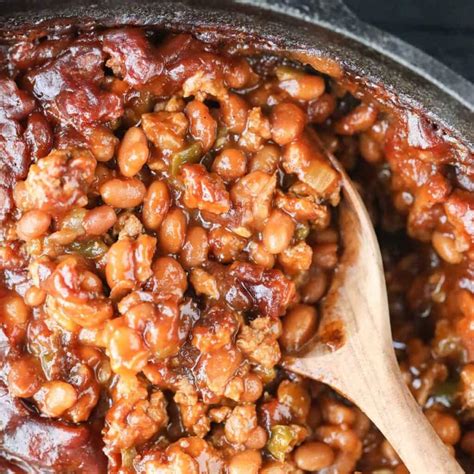 Southern Baked Beans - Pink Owl Kitchen
