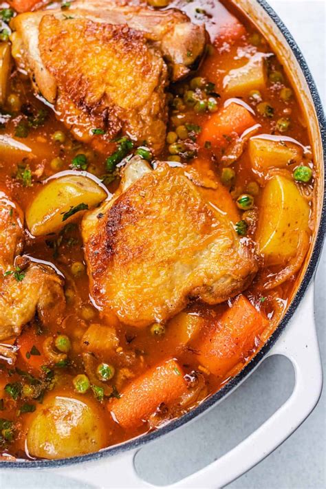 Chicken Stew Using Chicken Thighs at Gabriel Burnell blog