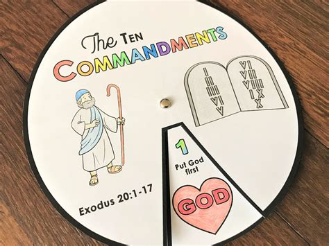 10 Commandments Meaning For Kids - Printable Free Templates