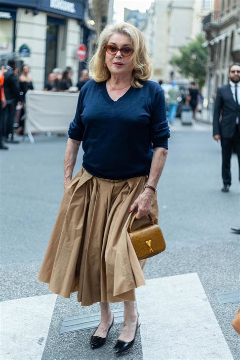 Mélanie Thierry, Catherine Deneuve, Amanda Lear... Le premier rang so French du défilé Ami à Paris