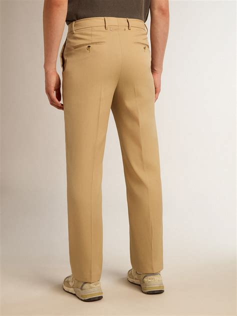 Orange Sartorial Trousers In Comfort Cotton Gabardine