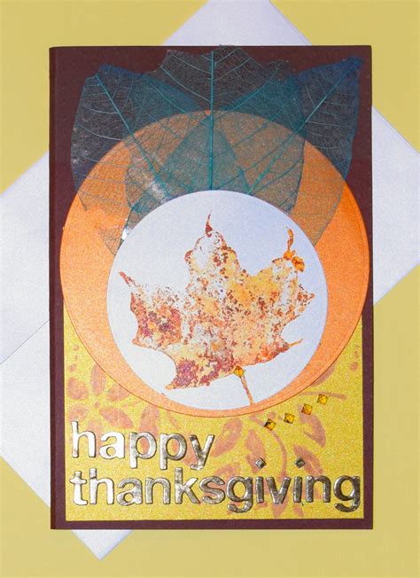 Homemade Thanksgiving Card Ideas