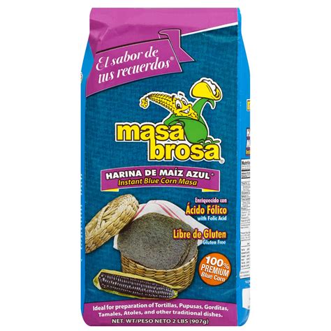 Masa Brosa Instant Blue Corn Masa - Shop Flour at H-E-B