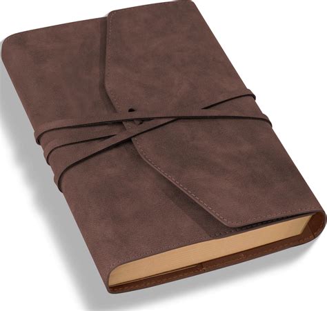 Amazon.com : MINICAGIE Vintage Journal for Men Women Leather Bound ...