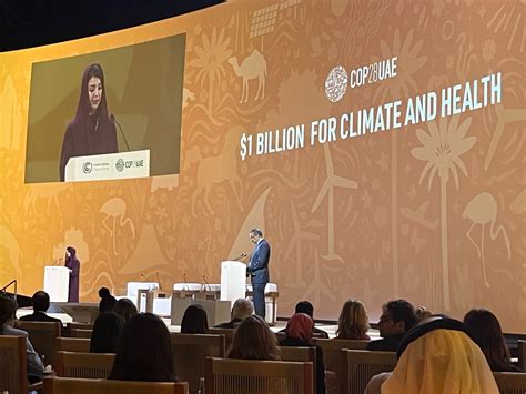 Health NGO Reacts to Signing of COP28 Declaration on Climate and Health by over 120 countries ...
