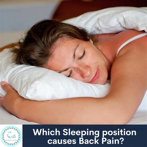 Which sleeping position causes Back Pain? | Swati Prakash