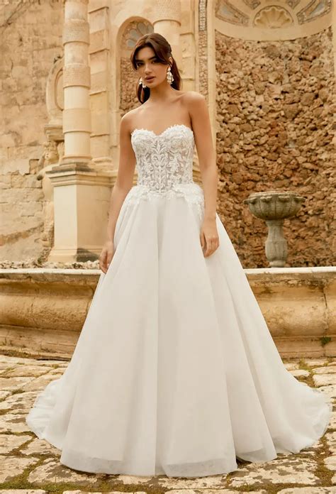 Drop Waist and Basque Wedding Dresses On Sale - Luxe Redux Bridal