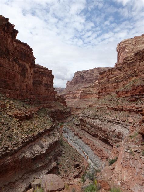 Lower Dark Canyon on the way to the river. - Sundance Trail - Dark ...