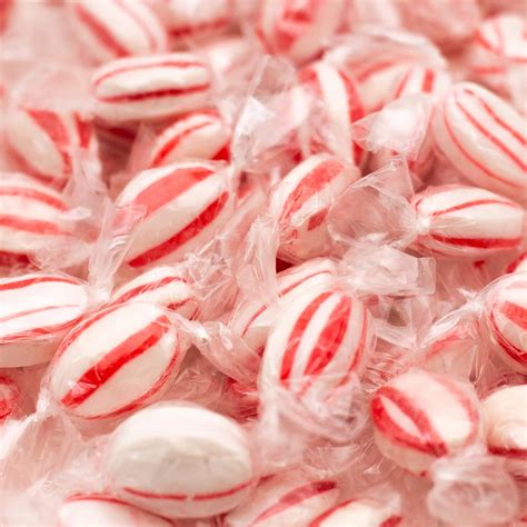 Amazon.com : LaetaFood Peppermint Striped Hard Candy Drops ...