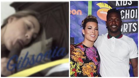 Antonio Brown Posts Himself Receiving Oral Sex from his ex wife, Chelsie Kyriss On Snapchat ...