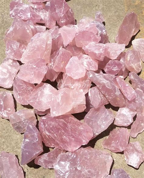 Natural Raw Rose Quartz, Pink Quartz, Rose Quartz Stone Specimen, Bulk ...