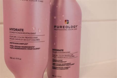 Pureology Hydrate Shampoo and Conditioner Review - K for Katrina