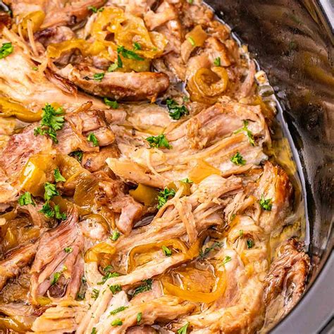 Mississippi pork roast - Deliciously Home Cooked