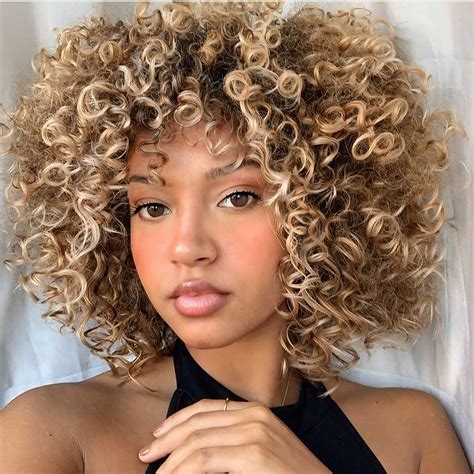 Trendy Honey Blonde Curly Hair Ideas to Try This Summer - The Wild Curl